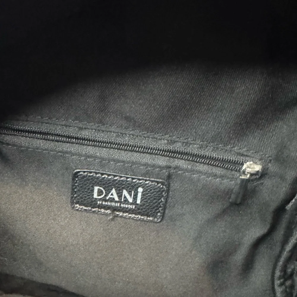 DANI by Danielle Nicole Friends Central Perk Mini Backpack Black Faux Leather